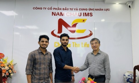 Tiếp đón ứng viên tại văn phòng Năm Châu IMS