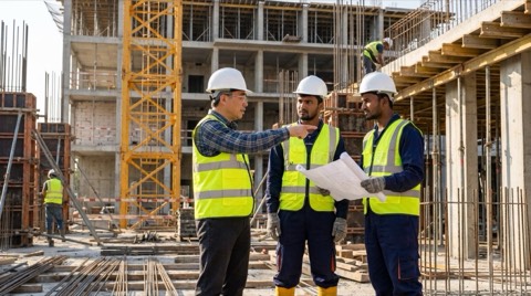 Khảo sát công trường cùng người lao động